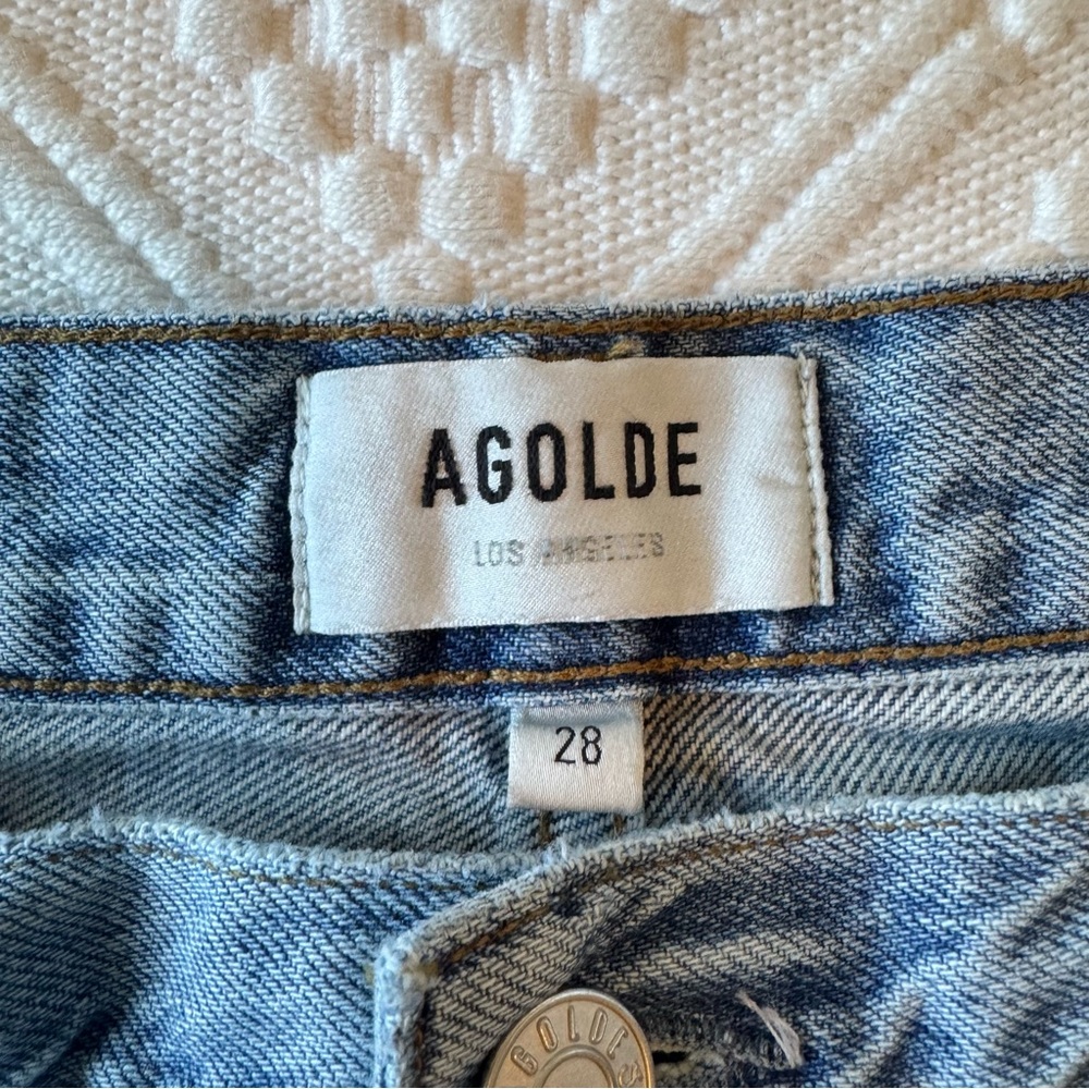 Agolde Blue Women's Jeans - Picture 15 of 16